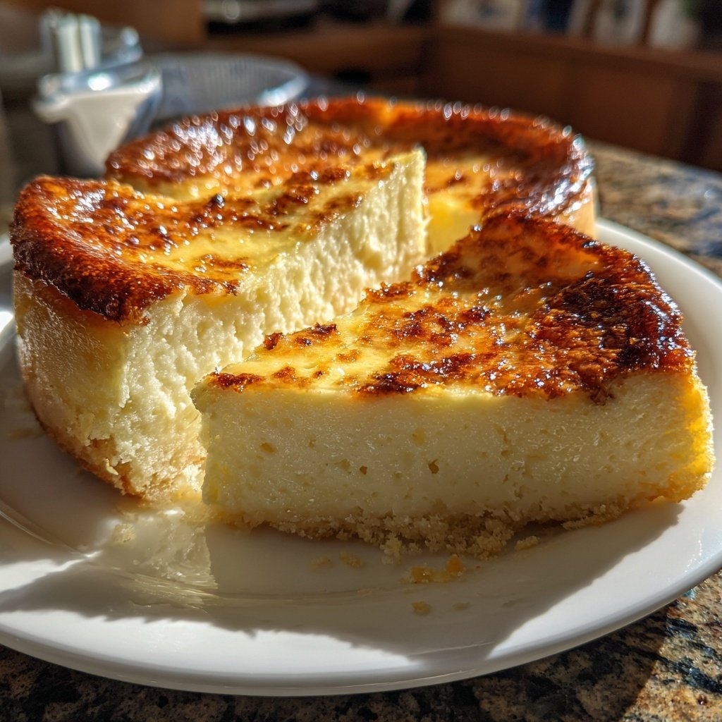 Käsekuchen mit Zitronenabrieb