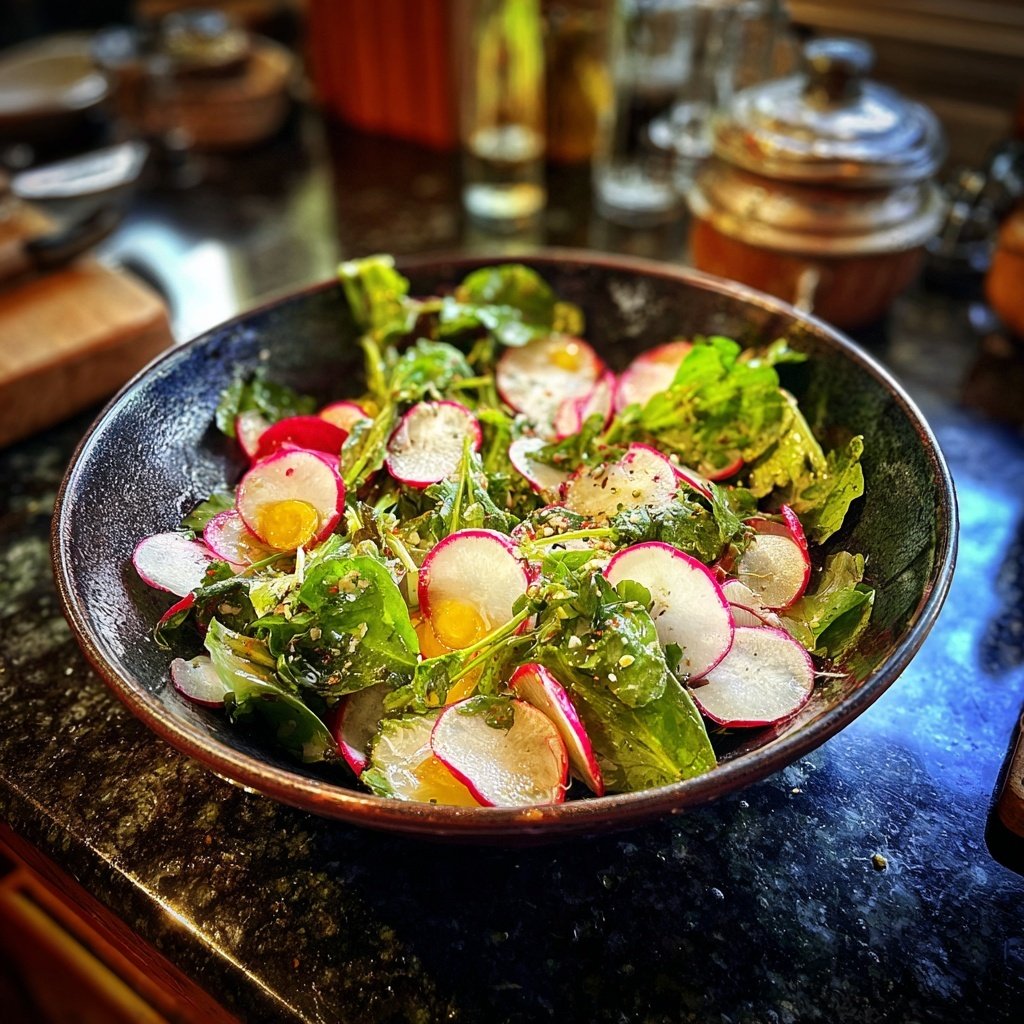 Grill Beilagen Salat Mit Radieschen