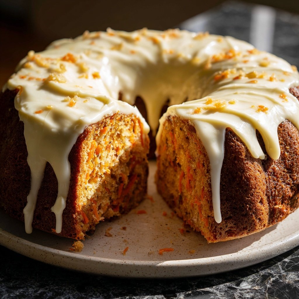 Karottenkuchen Mit Frischkäse Frosting