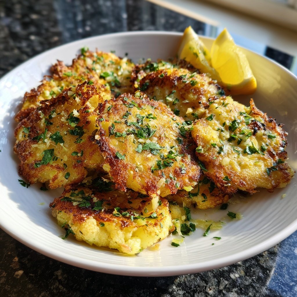 Blumenkohl mit Knoblauch und Zitrone