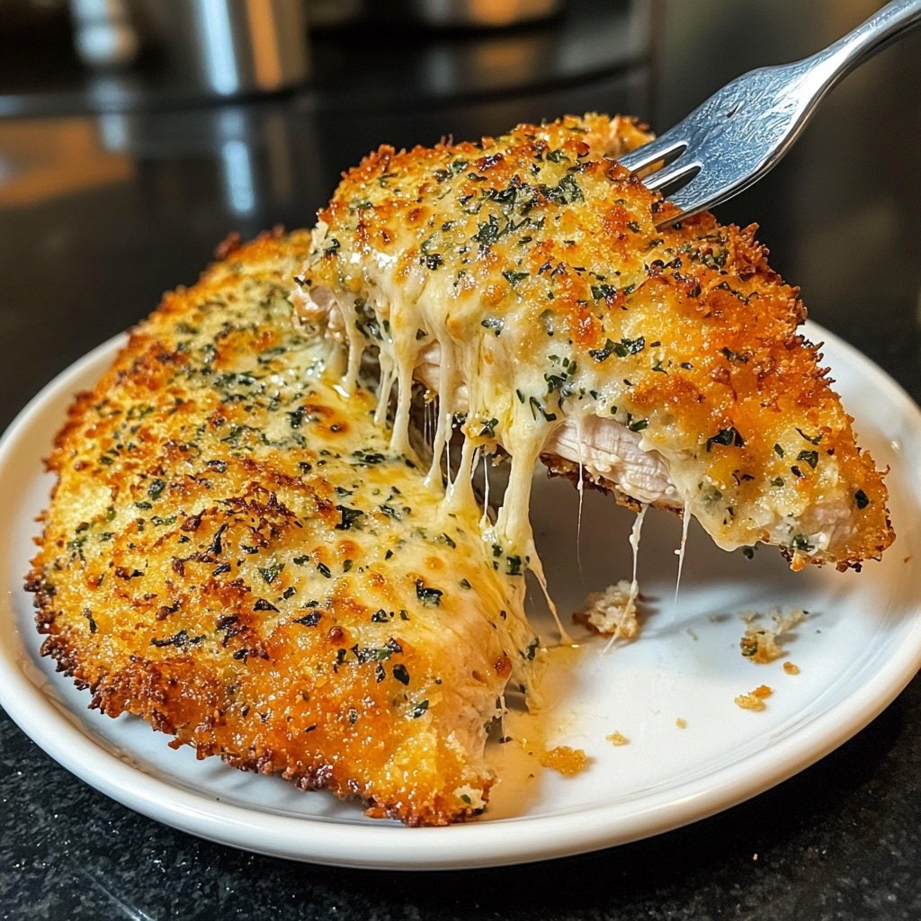 Hähnchenbrust mit Parmesan