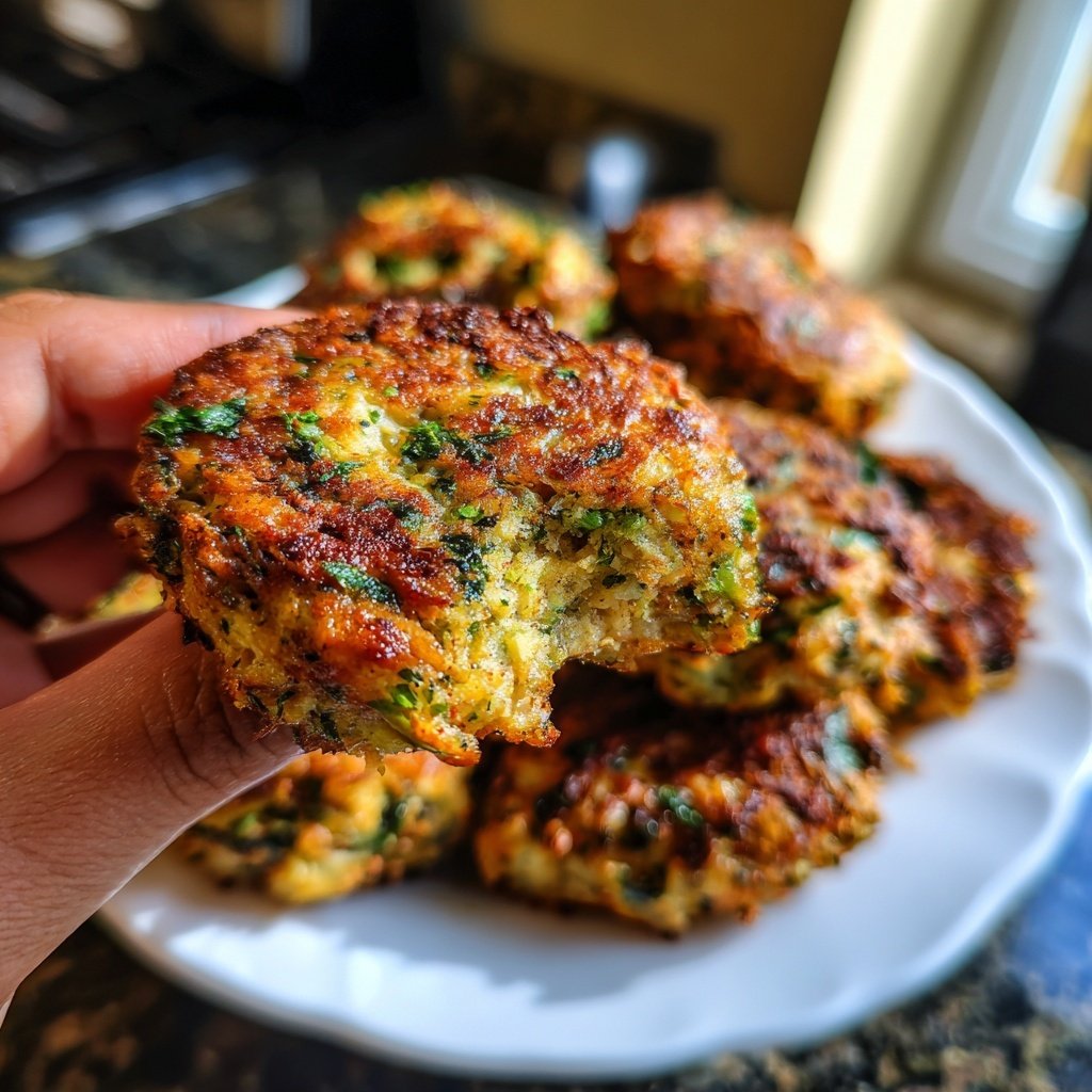 Gemüsefrikadellen mit Haferflocken