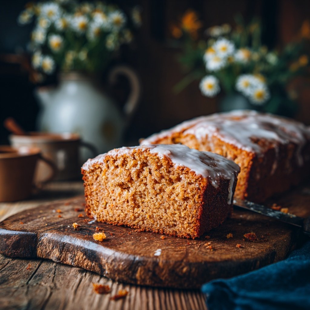 Karottenkuchen Mit Zimt Glasur
