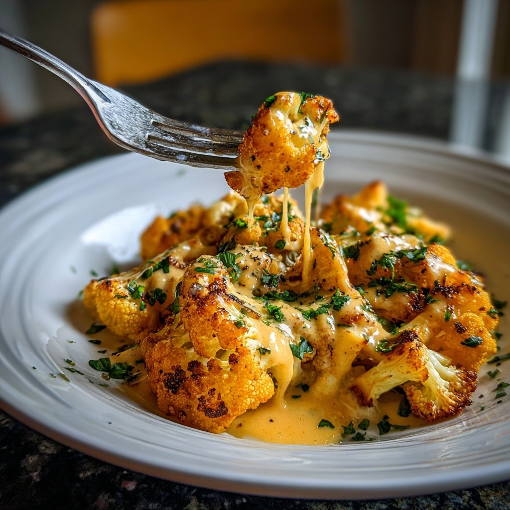 Blumenkohl mit Zitronensauce